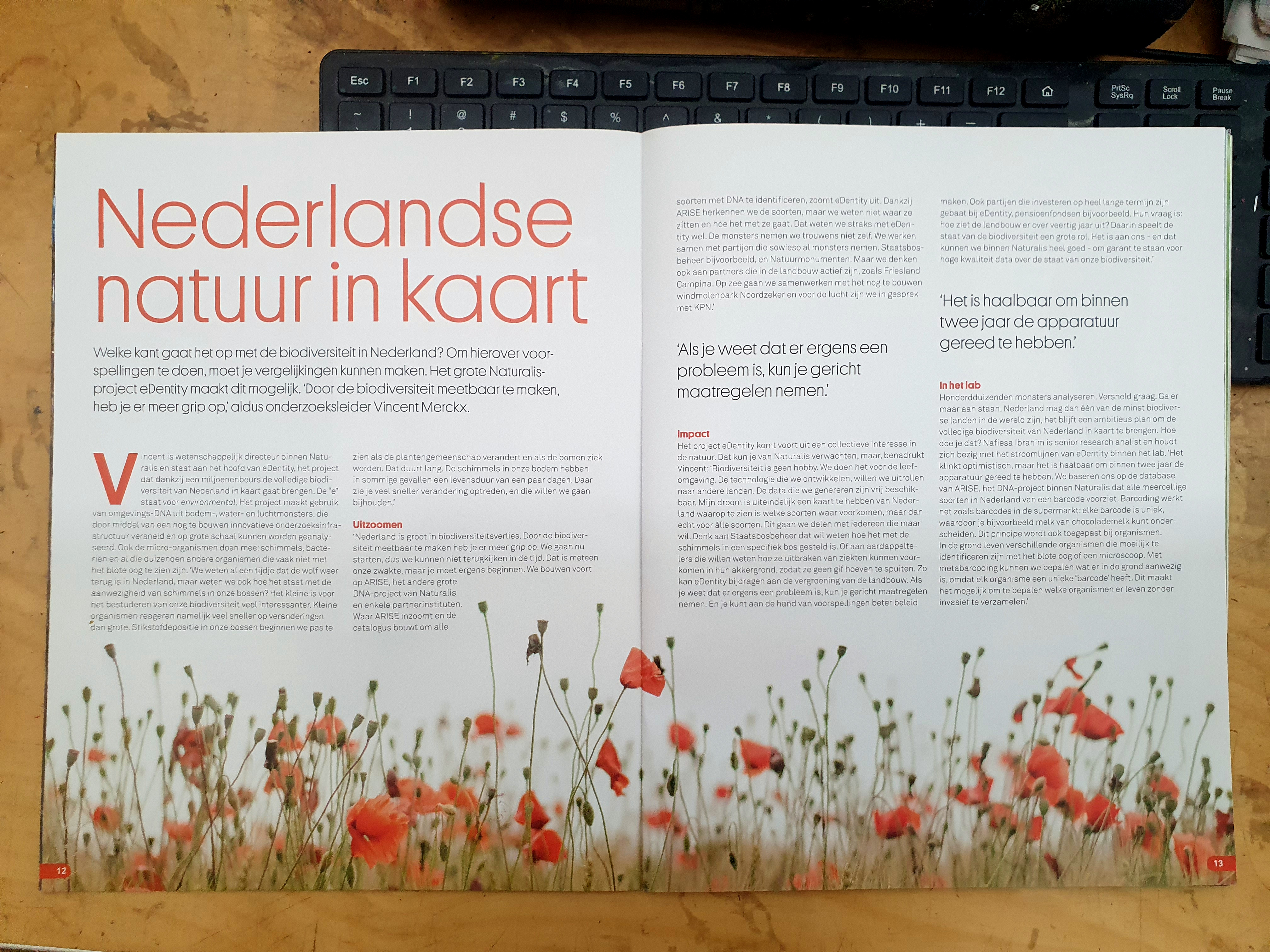 Nederlandse natuur in kaart